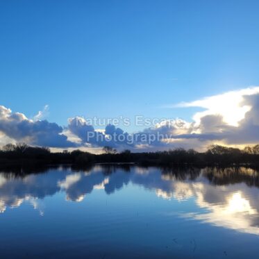 Cloudy reflections